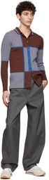 Ahluwalia Brown Wool Cardigan