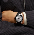 Montblanc - TimeWalker Date Automatic 41mm Stainless Steel, Ceramic and Leather Watch - Men - Gray