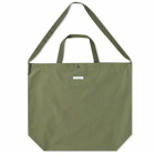 Engineered Garments Men's Carry-All Tote in Olive