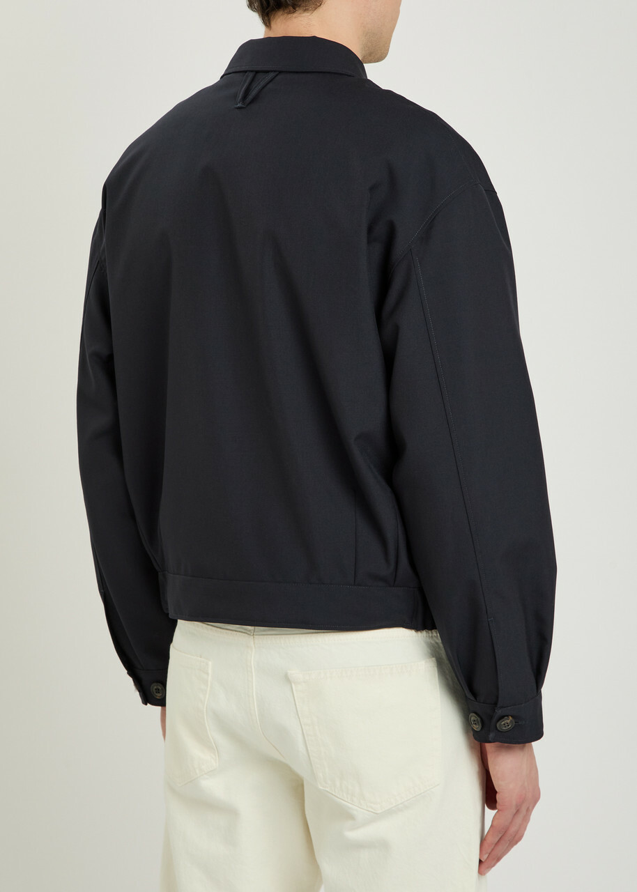 Valstar Twill Bomber Jacket Navy