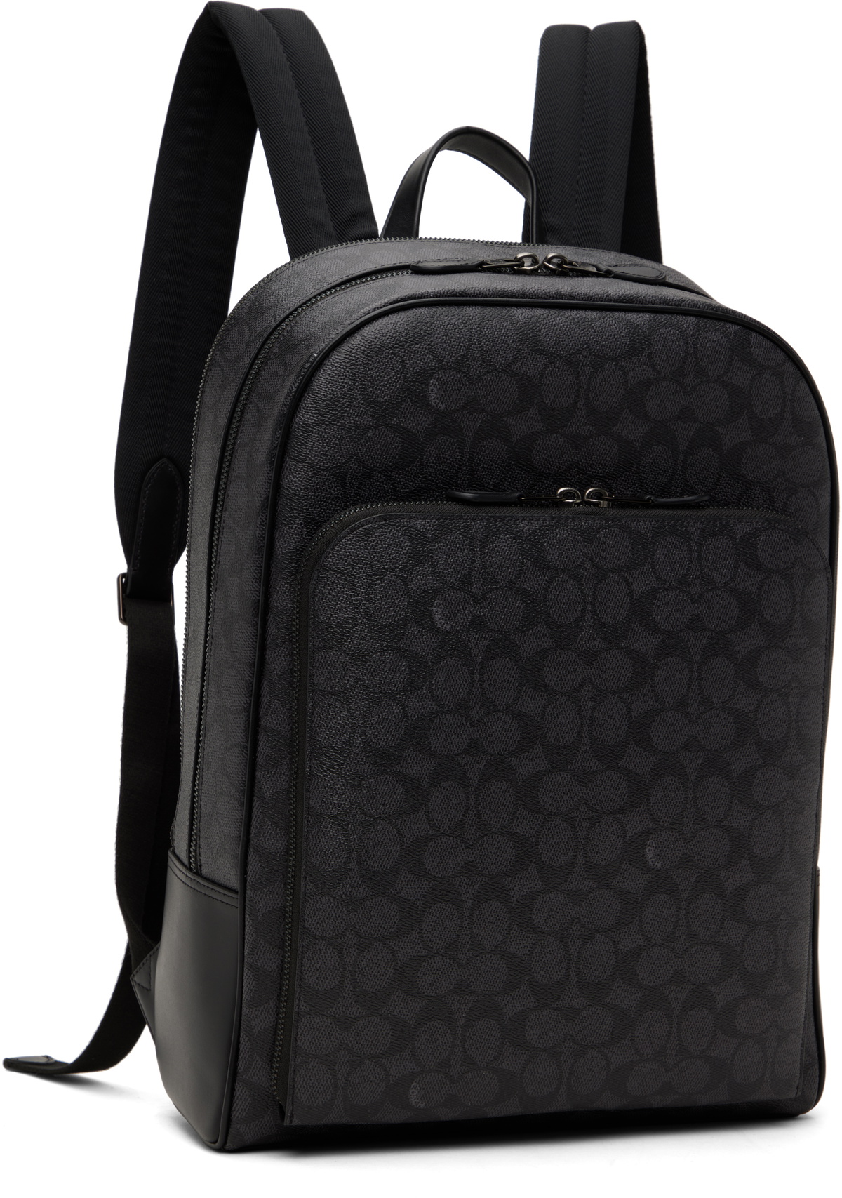 Coach 1941 Black Gotham Signature Canvas Backpack