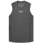 Pas Normal Studios Men's Mid Weight Sleeveless Base Layer in Black