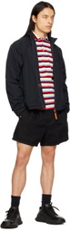 ASPESI Navy Zip-Up Jacket