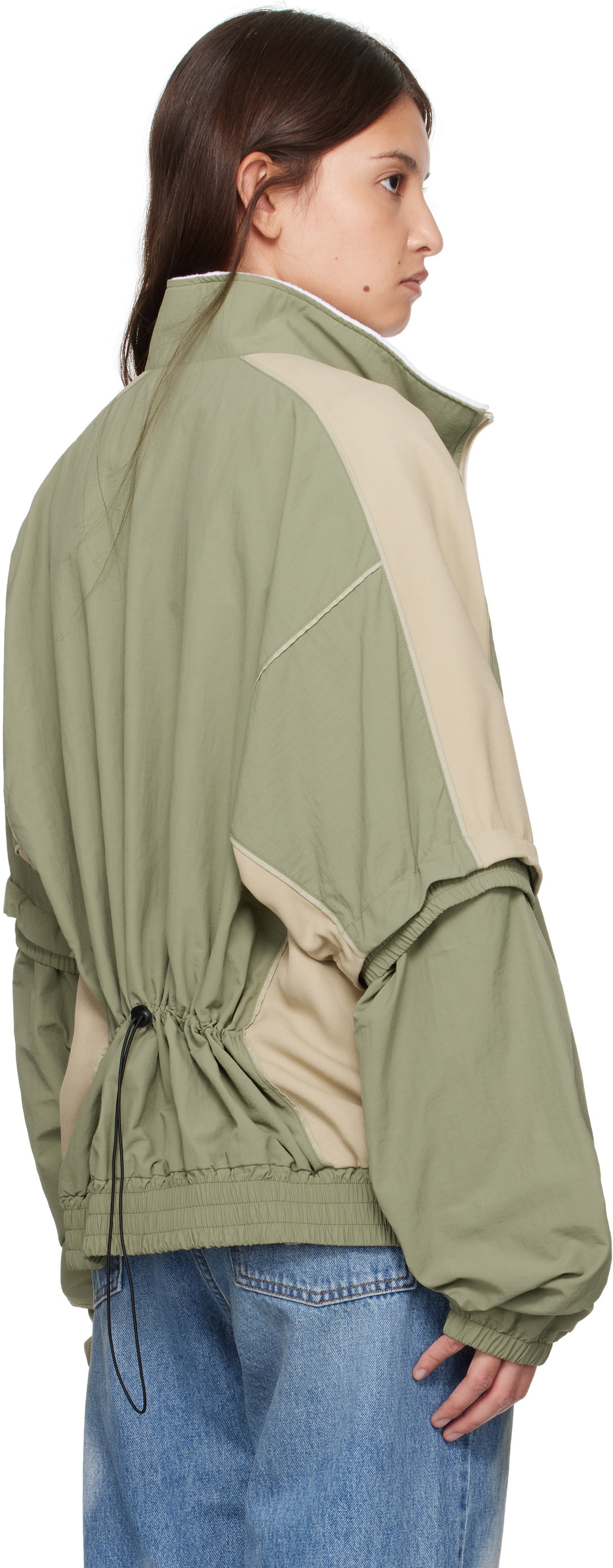 Magliano Khaki & Beige Rave Jacket