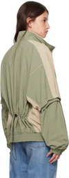 Magliano Khaki & Beige Rave Jacket