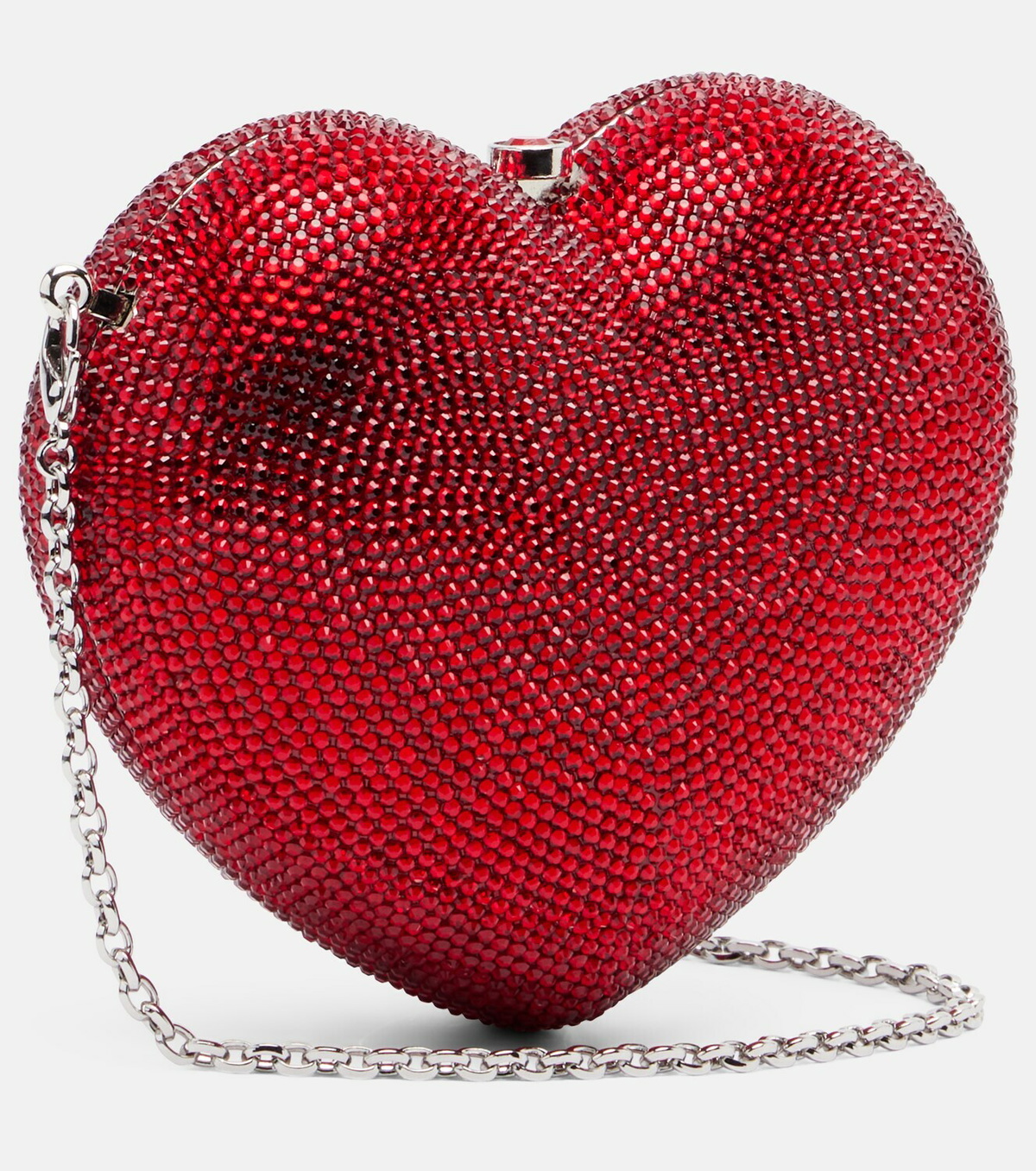 Judith Leiber Couture L'Amour Petit Cœur embellished clutch