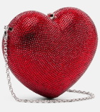 Judith Leiber Couture L'Amour Petit Cœur embellished clutch
