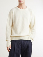 Barena - Ribbed Virgin Wool Sweater - Neutrals