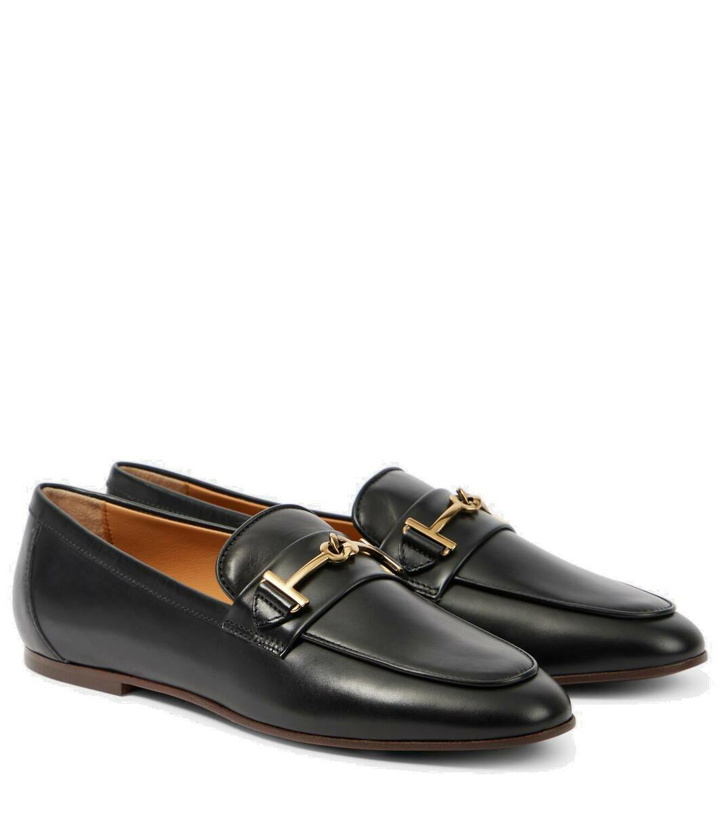 Photo: Tod's T Ring leather loafers