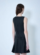 GANNI Duchesse Nylon Belted Mini Dress