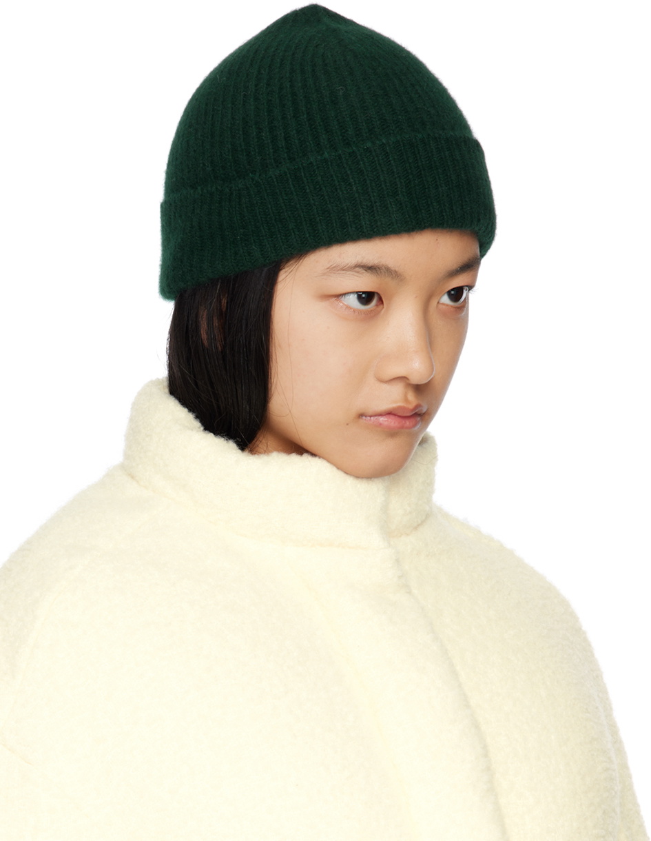 Nothing Written SSENSE Exclusive Green Capsule Cloud Beanie