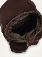 Ferragamo Mens Suede backpack in Brown