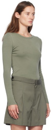 St. Agni Green Organic Cotton Long Sleeve T-Shirt