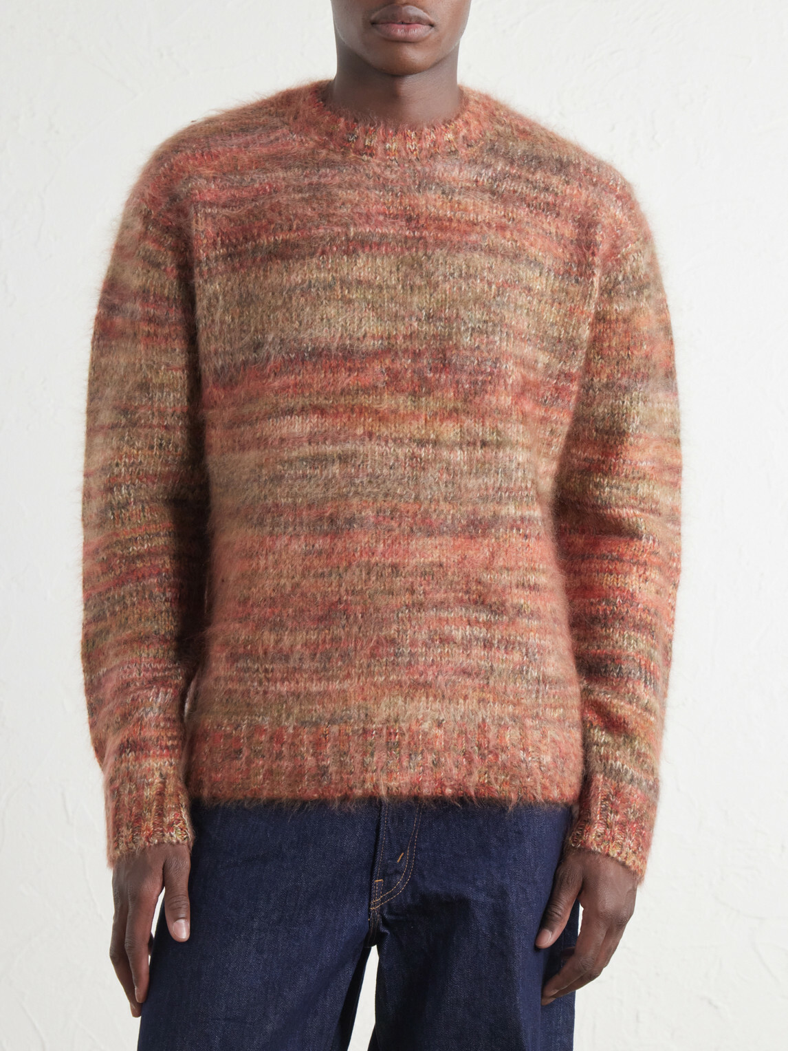 Mr P. - Space-Dyed Cashmere Sweater - Orange