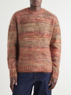 Mr P. - Space-Dyed Cashmere Sweater - Orange