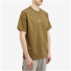 Helmut Lang Men's Outer Space T-Shirt in Olive