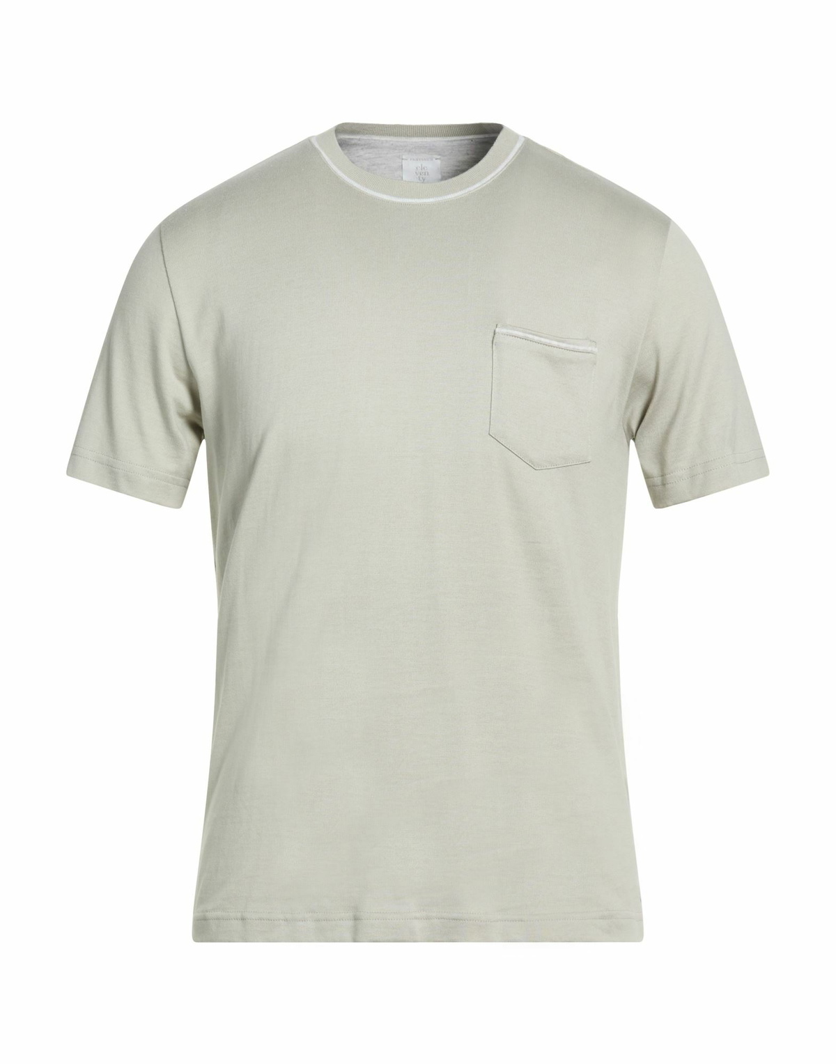 Eleventy Mens T-shirt Light in Grey