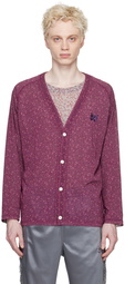 NEEDLES Purple Floral Cardigan