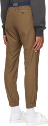 sacai Khaki Belted Trousers