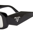 Prada Eyewear Women's PR 17WS Symbole Sunglasses in Black/Grey