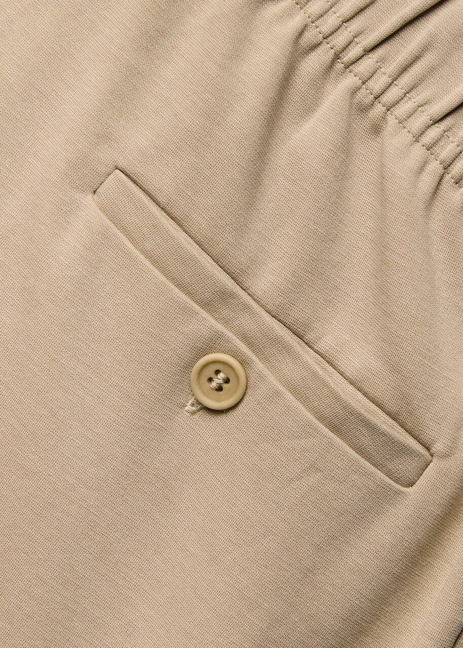 Weekend Max Mara Elfo Jersey Trousers Beige