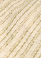 Les Deux Houston Stripe Cotton-blend Trousers Ecru