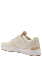 ON X The Roger Spin Panelled Mesh-knit Sneakers Cream