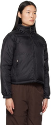 The North Face Black '92 Nuptse Reversible Denim Down Jacket