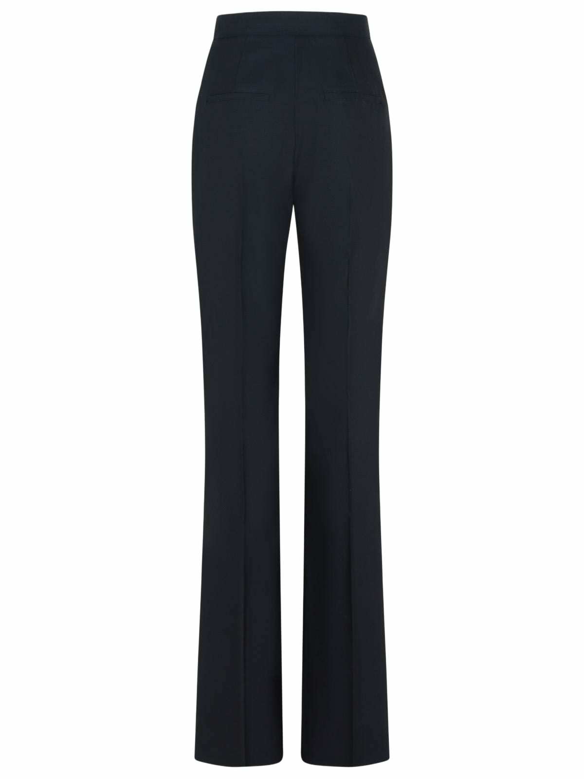 パンツ Max Mara Delfino' Black Virgin Wool Blend Pants Max Mara delfino Black Virgin Wool Blend Pants Max Mara
