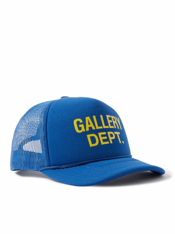 Photo: Gallery Dept. - Logo-Print Twill and Mesh Trucker Cap