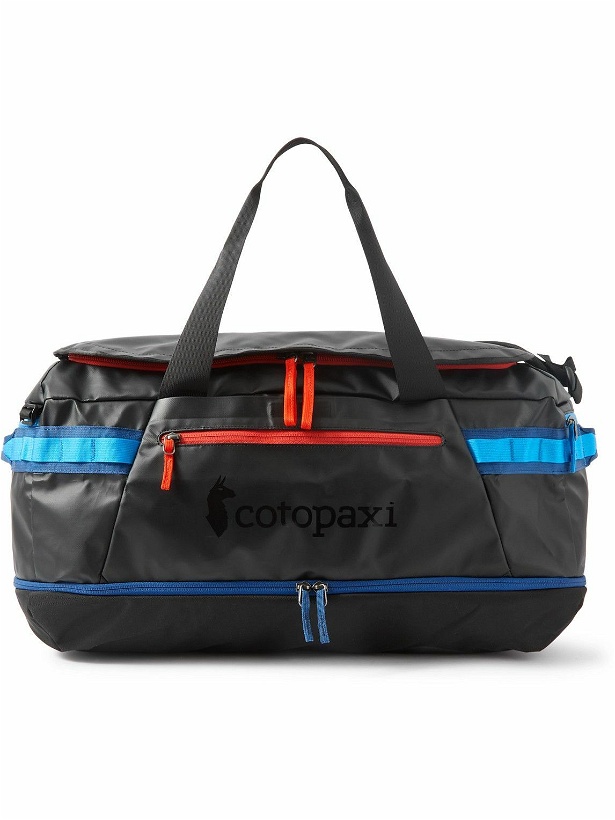 Photo: Cotopaxi - Allpa Webbing-Trimmed Logo-Print Shell Duffle Bag