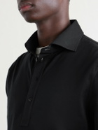 Brunello Cucinelli - Cotton Polo Shirt - Black