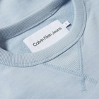 Calvin Klein Men's Monogram Sleeve Badge Sweat in Bayshore Blue