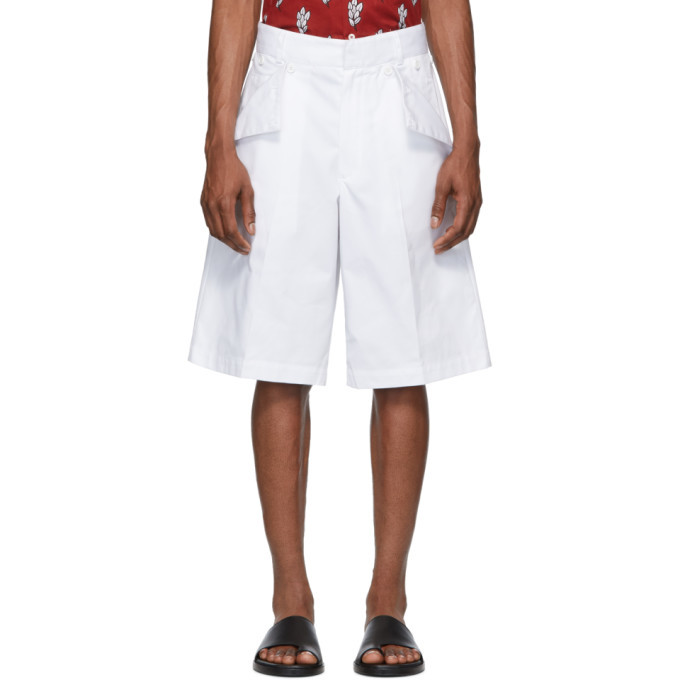 Photo: Jacquemus White Le Short Marin Shorts