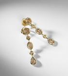Octavia Elizabeth Nesting Gem 18kt gold drop earrings with diamonds