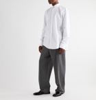 Balenciaga - Cotton-Poplin Tuxedo Shirt - White