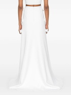 Huishan Zhang White Sabina Floor-Length Skirt