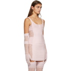ISA BOULDER SSENSE Exclusive Pink Traveller Gloves
