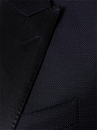 DOLCE & GABBANA - Wool Pinpoint Tuxedo Suit