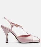 Herbert Levine Hidden Gem 95 embellished satin sandals