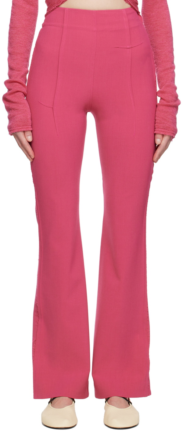 Talia Byre Pink Tailored Trousers