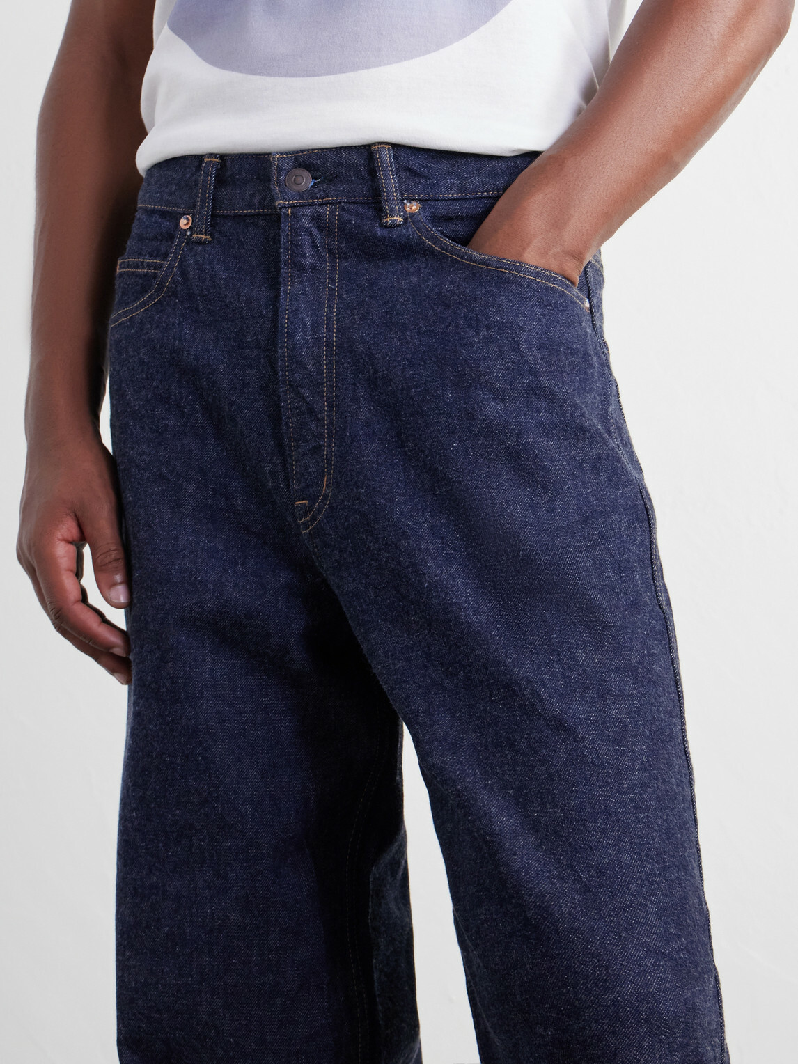 Blue Blue Japan - Wide-Leg Jeans - Blue