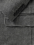 TOM FORD - Houndstooth Wool and Cashmere-Blend Blazer - Black