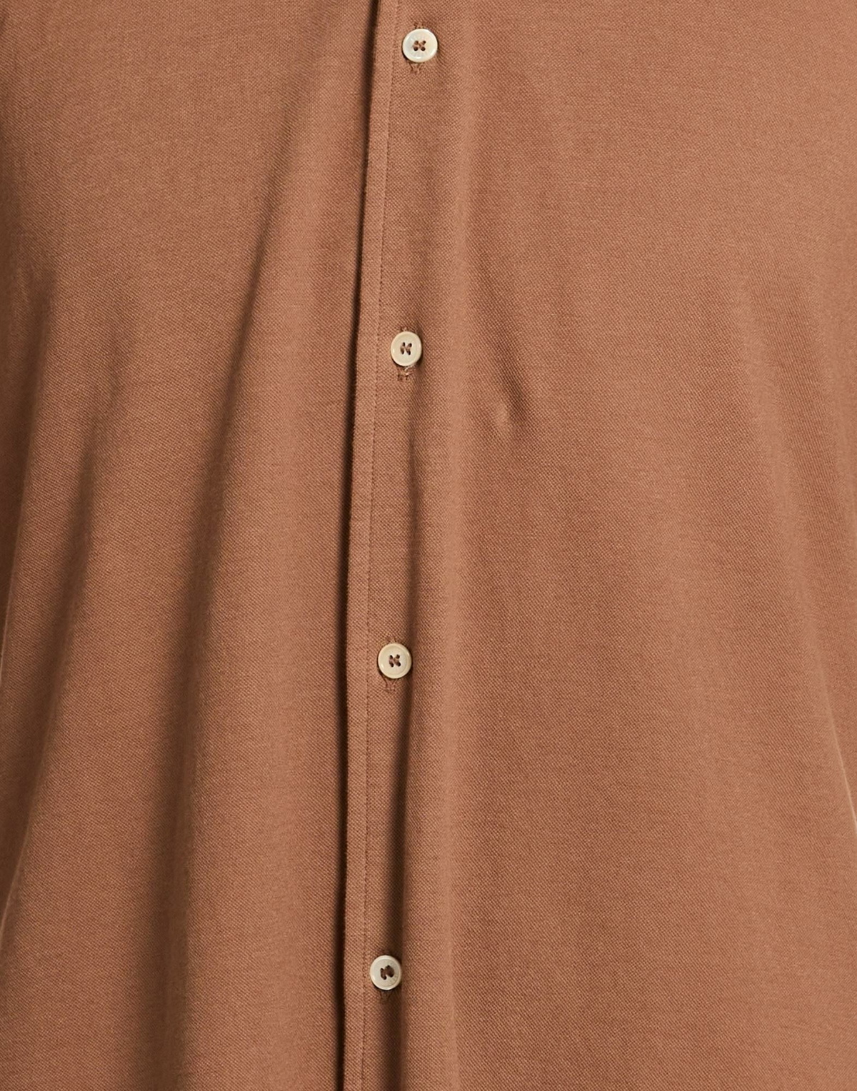 Fedeli Mens Shirt in Brown