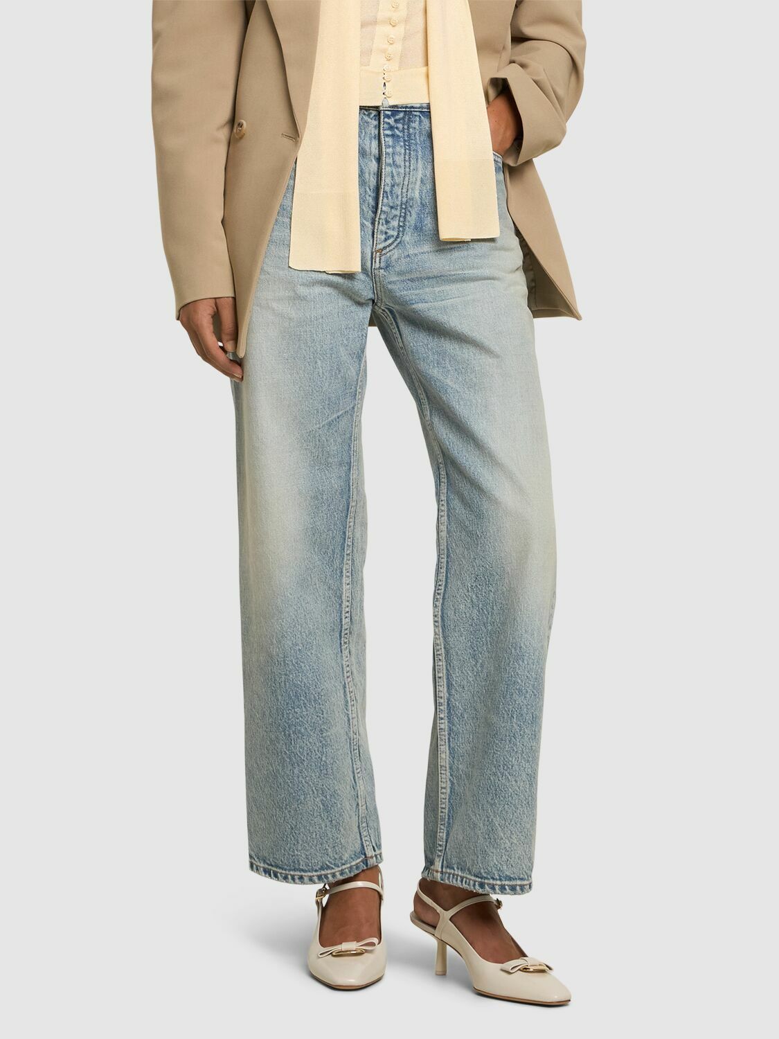 FERRAGAMO 55mm Ophelia Leather Slingback Pumps Salvatore