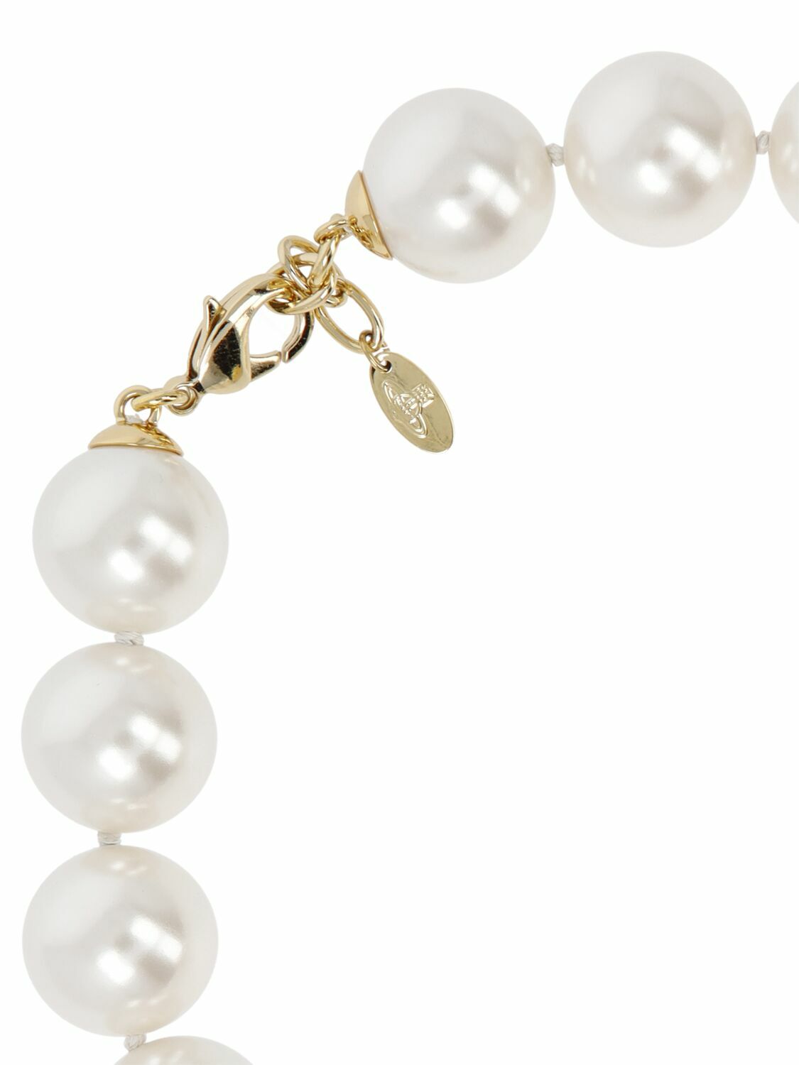 VIVIENNE WESTWOOD Neysa Imitation Pearl Collar Necklace