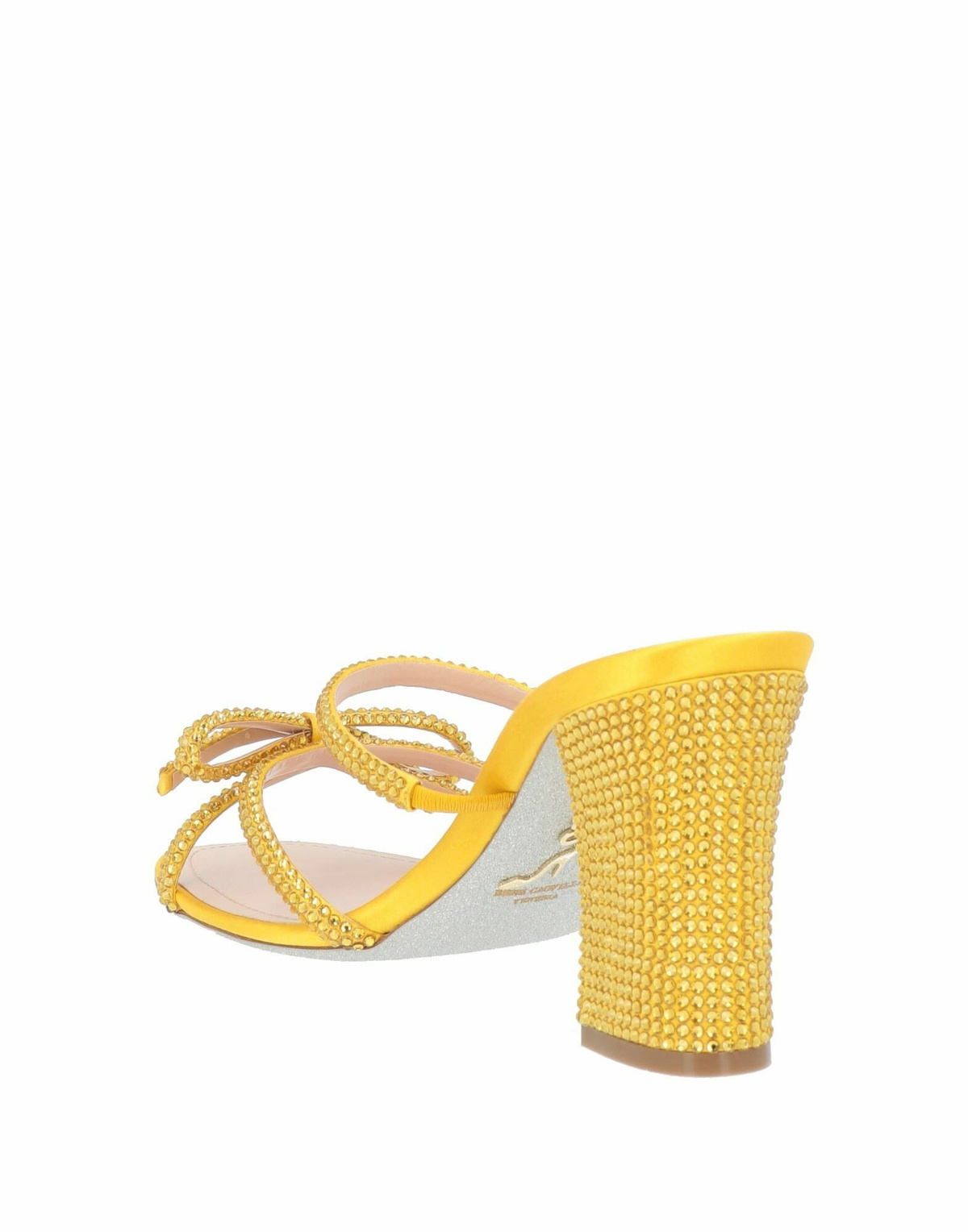 Rene' Caovilla Womens Sandals in Yellow