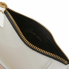 Comme des Garçons Wallet SA8100RH Reversed Hem Wallet in White 