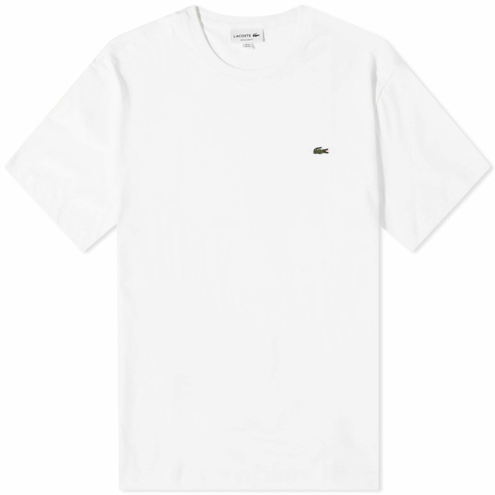 Photo: Lacoste Men's Classic T-Shirt in White