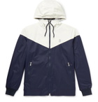 Brunello Cucinelli - Reversible Panelled Shell Hooded Jacket - Blue